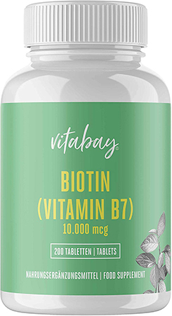 biotine cheveux vitabay