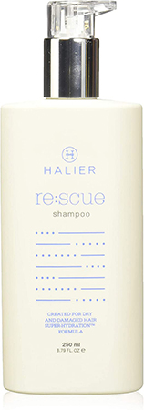 shampoing cheveux secs halier