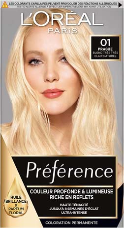 coloration blond loreal