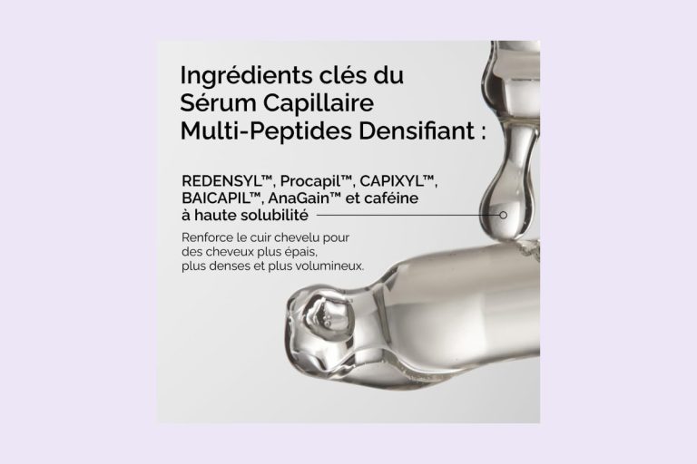 Sérum capillaire anti-chute aux peptides, alternative à Colagea