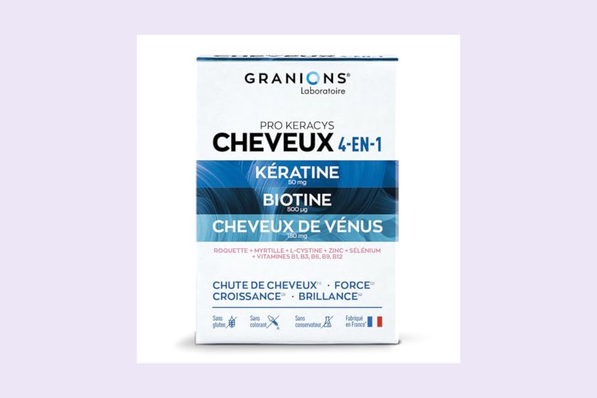 Boîte de Granions Pro Keracys Cheveux 4 en 1