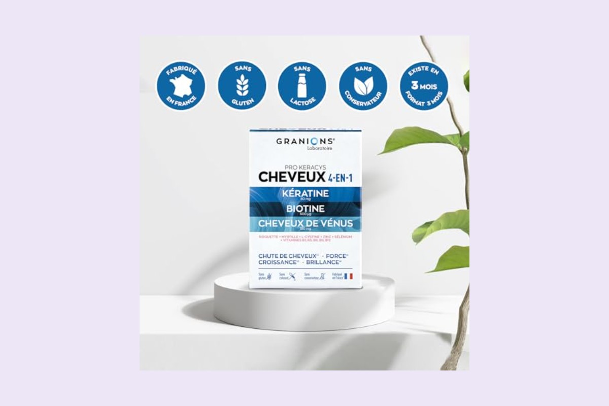 Cure Granions cheveux 4 en 1 en comprimés