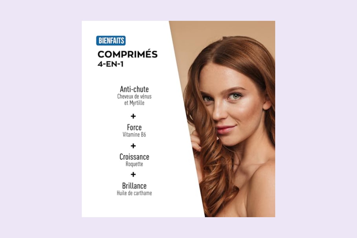 Utilisation du complément cheveux Granions 4 en 1